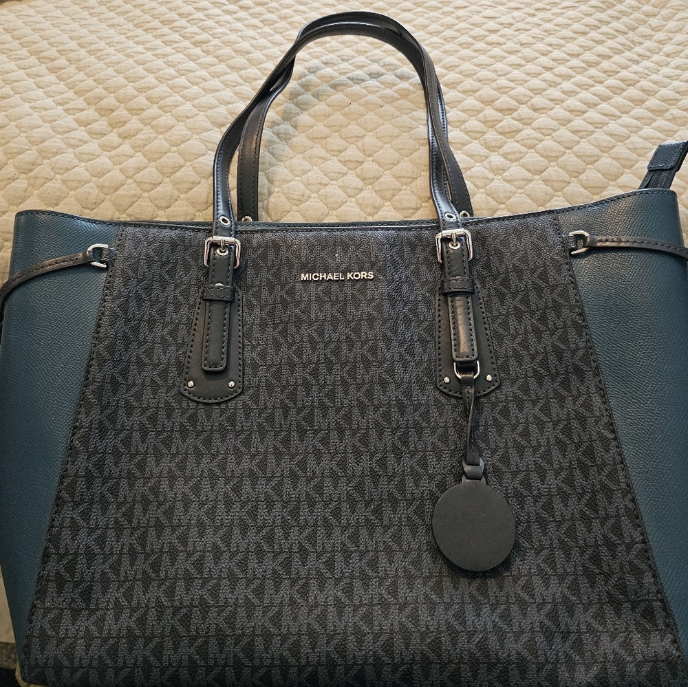 Michael Kors Tote Bag with Silver hardware
